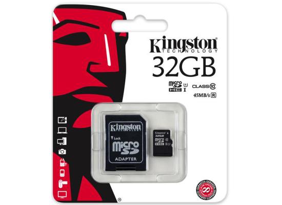 Kingston G2 32GB microSDHC Flash Card Class 10